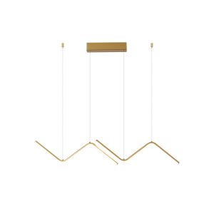 גוף תאורה תאורה דקורטיבי זהב | LED 23W | 3000K | MK5659P-002