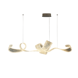 גוף תאורה תאורה דקורטיבי chrome | LED 90W | 3000K | MK6416PA-001